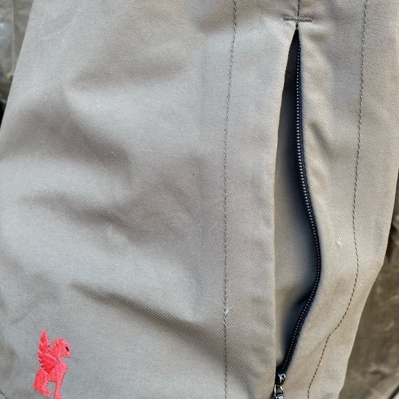 Women's Chrome Industries Camo LS Hooded Jacket M Windbreaker Full Zip Nylon - Picture 7 of 12